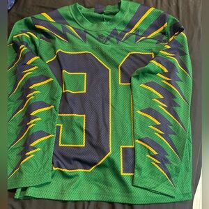 Eric Emanuel Green and Blue Jersey